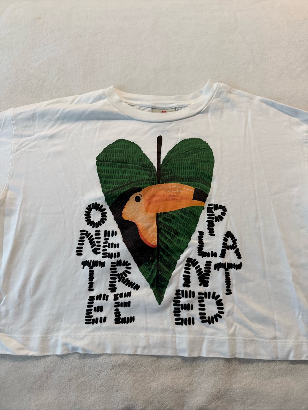 Farm Rio "One Tree Planted" graphic t-shirt White Size Medium E01